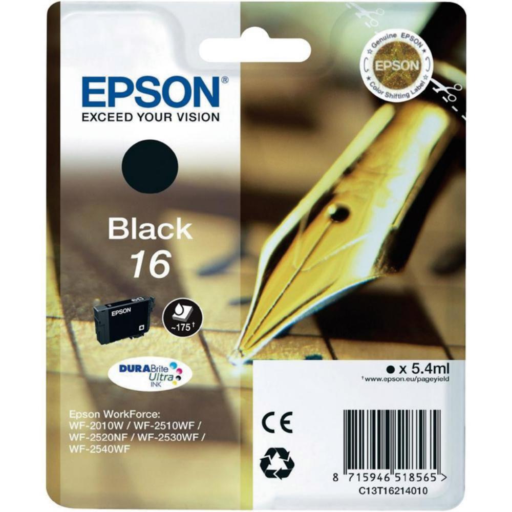 EPSON DURABRITE ULTRA INK CARTUCHO NEGRO 16