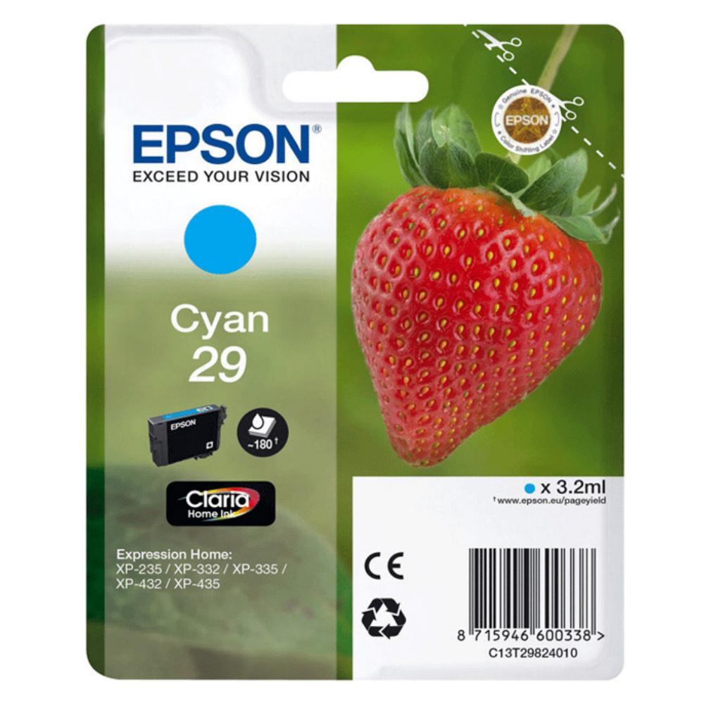 EPSON EXPRESSION HOME XP-235 CARTUCHO CYAN Nº29