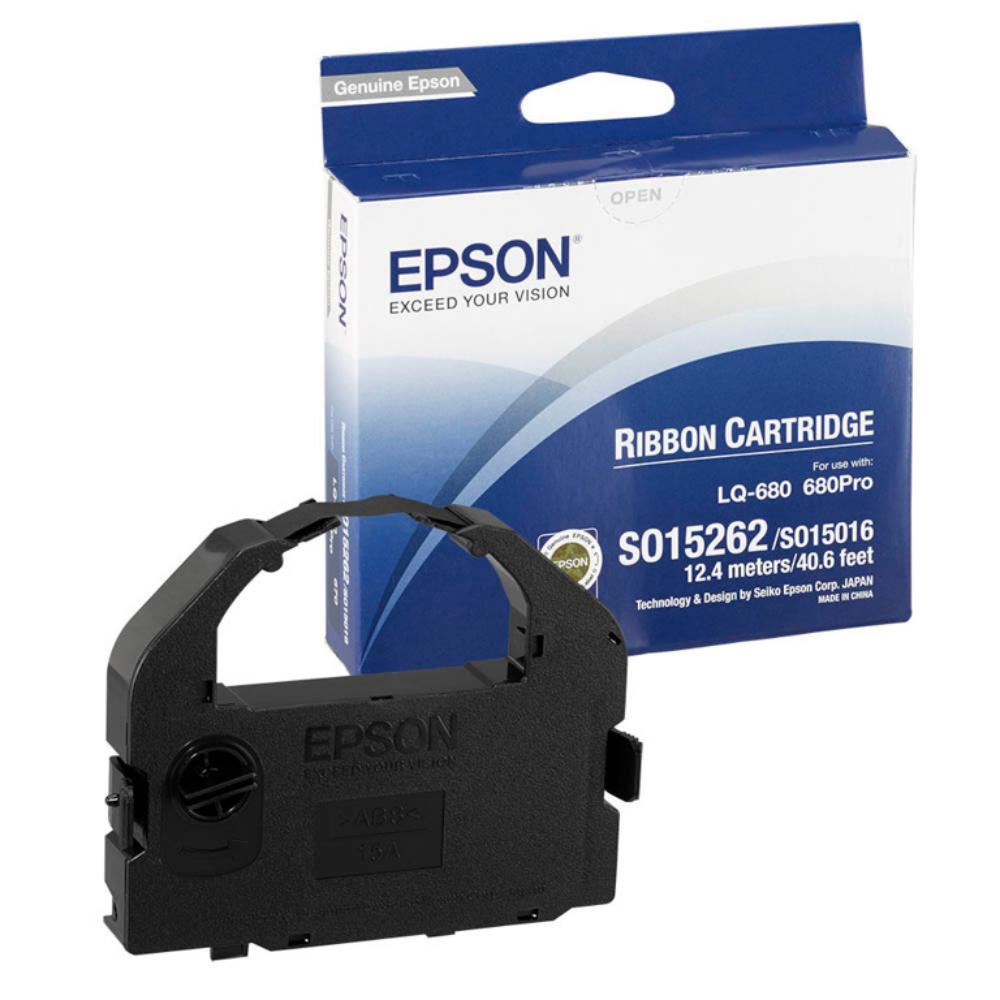 EPSON LQ-670/680/860/1060/2500/2550 DLQ-2000 CINTA NYLON NEGRO (S015016)