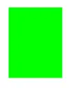 CARTULINA SADIPAL 50×65 CM 250 GRAMOS VERDE FLUORESCENTE 10 HOJAS