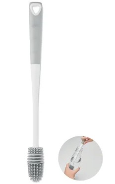 LIMPIA BIBERONES CON ESPONJA Y CEPILLO