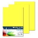 CARTULINA RAYLU A4 180 GRAMOS AMARILLO LIMON PK 100 HOJAS