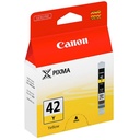 CARTUCHO DE TINTA AMARILLO ORIGINAL CANON CLI-42Y