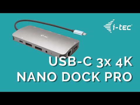 HUB I-TEC USB-C METAL NANO