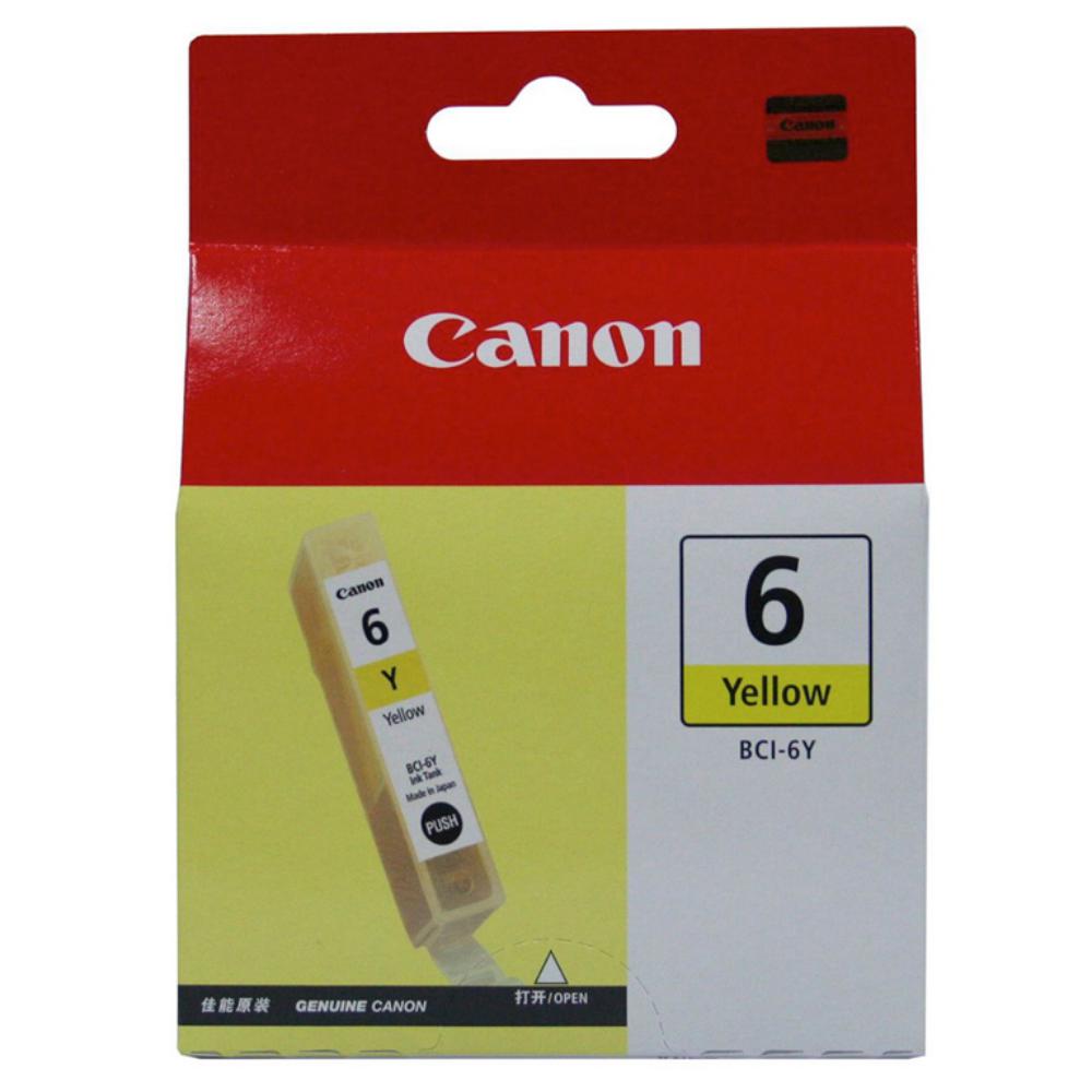 CARTUCHO CANON BCI-6Y AMARILLO ORIGINAL – 13 ML 4708A002