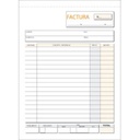 TALONARIO DE FACTURAS LOAN 4º NATURAL PAPEL LITOS