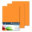 CARTULINA RAYLU A4 180 GRAMOS NARANJA PK 100 HOJAS