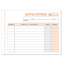 TALONARIO NOTAS DE ENTREGA LOAN 8º APAISADO DUPLICADO AUTOCOPIANTE