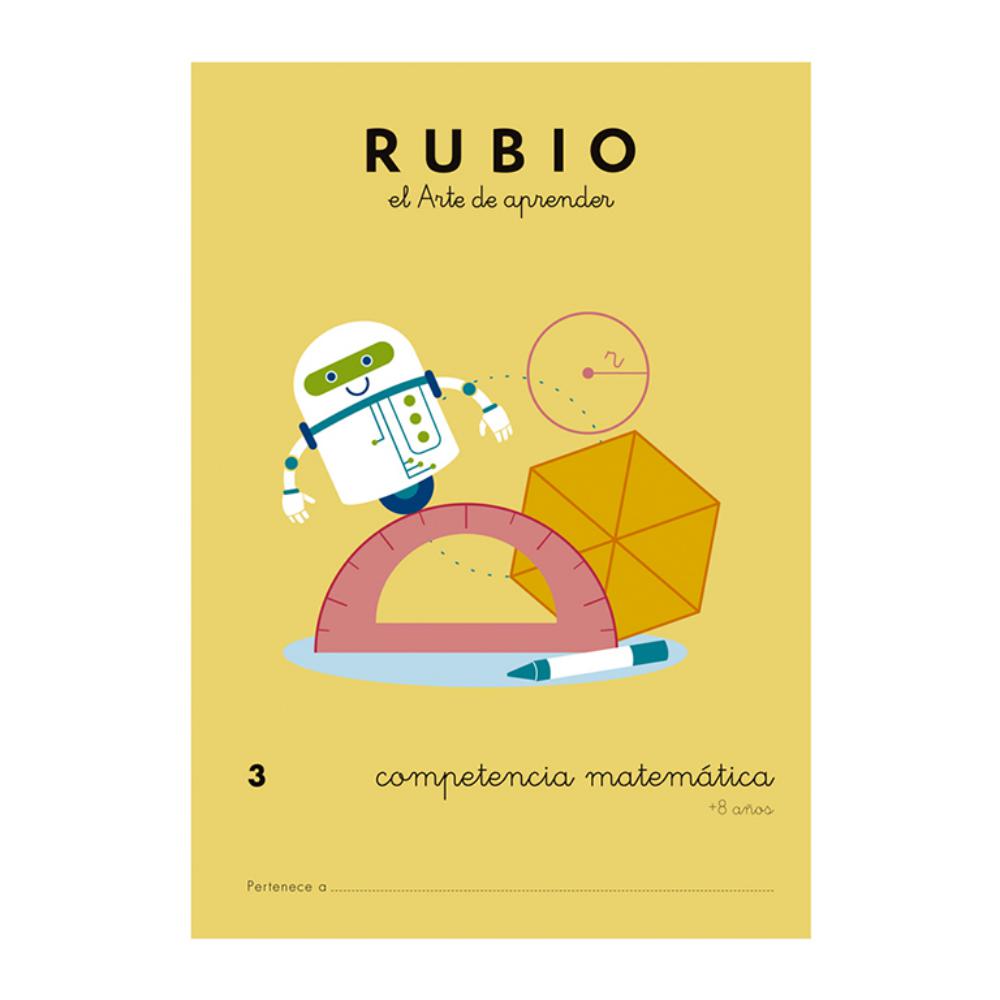 CUADERNO RUBIO COMPETENCIA MATEMÁTICA 3 