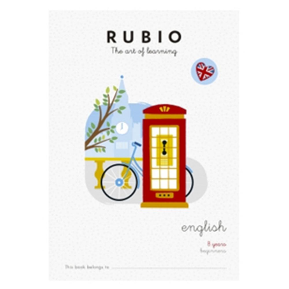 CUADERNO RUBIO ENGLISH 8 YEARS BEGINNERS