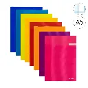 LIBRETA GRAPADA A5 TAPA CARTON 90 GRAMOS CUADRO 4MM