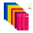 LIBRETA GRAPADA A5 TAPA CARTON 90 GRAMOS HORIZONTAL