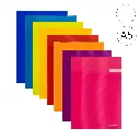 LIBRETA GRAPADA A5 TAPA CARTON 90 GRAMOS LISO