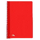 BLOC ESPIRAL A4 TAPA DURA 80 HOJAS 70 GRAMOS HORIZONTAL ROJO RAYLU