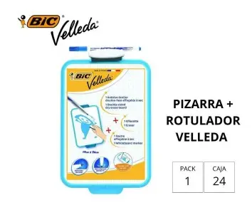 PIZARRA BLANCA INFANTIL BIC VELLEDA 19X26 CM