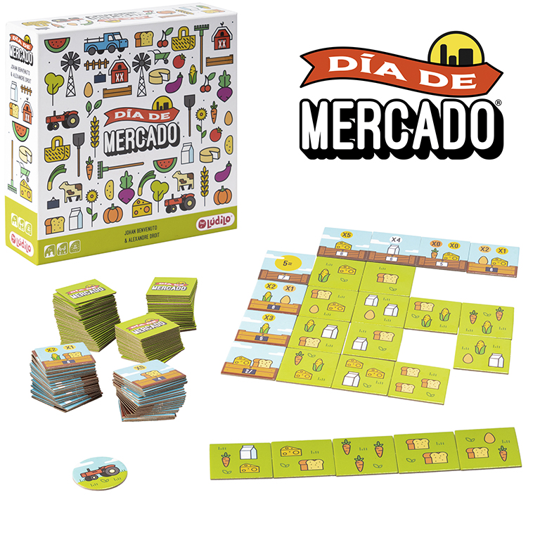JUEGO DE MESA LUDILO DÍA DE MERCADO