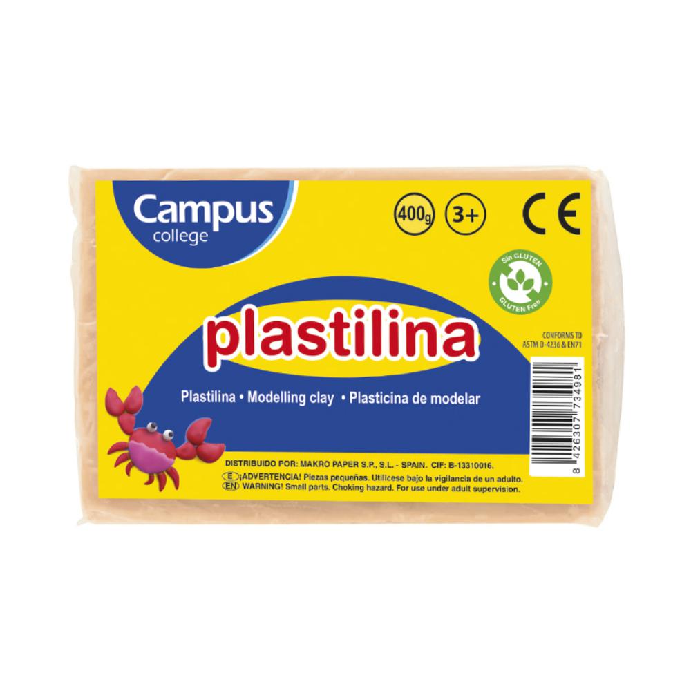 PLASTILINA CAMPUS GRANDE 400G CARNE