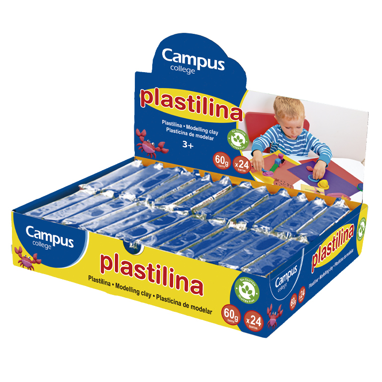 PLASTILINA CAMPUS PEQUEÑA 60G
