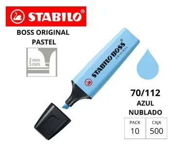 MARCADOR FLUORESCENTE STABILO BOSS 70–AZUL VENTOSO