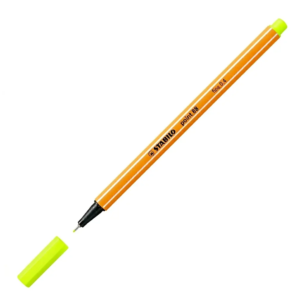 ROTULADOR STABILO POINT 88 AMARILLO NEON 