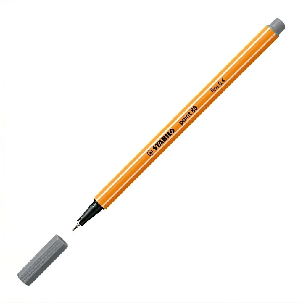 ROTULADOR STABILO POINT 88 GRIS MEDIO  