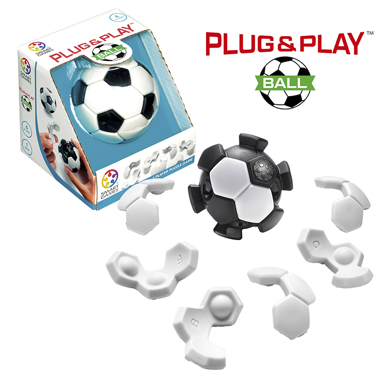 JUEGO DE LOGICA LUDILO PLUG & PLAY BALL