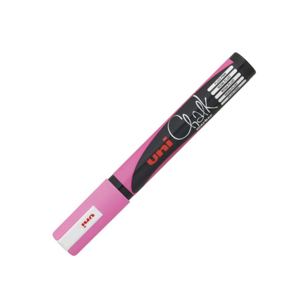 ROTULADOR UNI CHALK TIZA LÍQUIDA ROSA