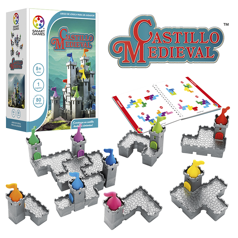 JUEGO DE LOGICA LUDILO SMART GAMES CASTILLO MEDIEVAL