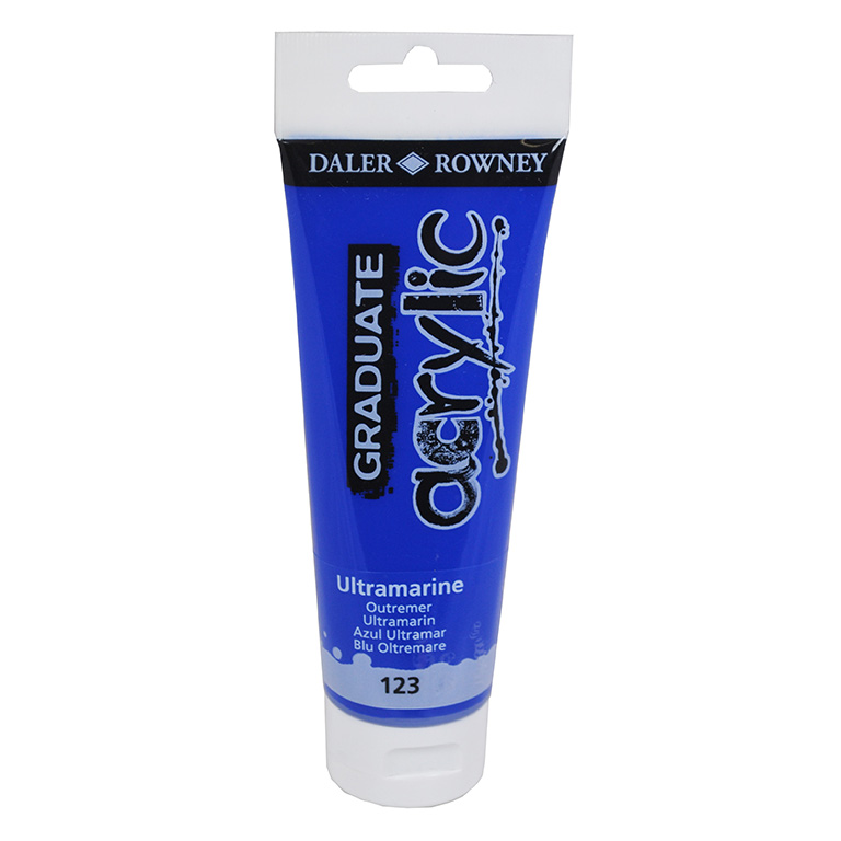 PINTURA ACRÍLICO AZUL ULTRAMAR 120ML DALER-ROWNEY 