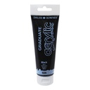 PINTURA ACRÍLICO NEGRO 120ML DALER-ROWNEY 