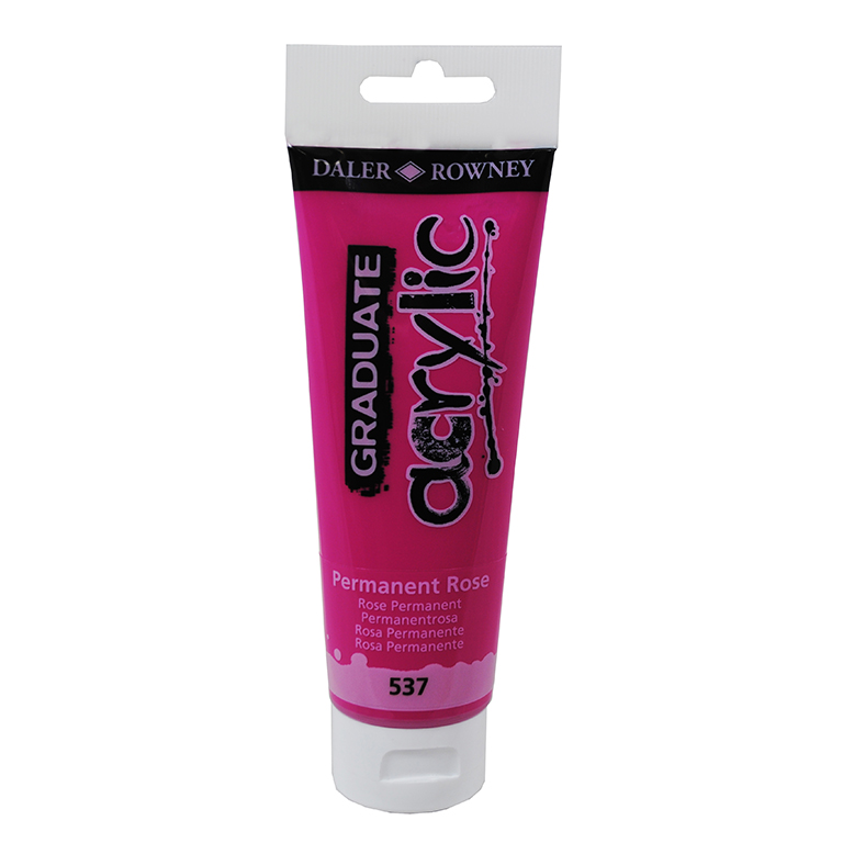 PINTURA ACRÍLICO ROSA PERMANENTE 120ML DALER-ROWNEY 