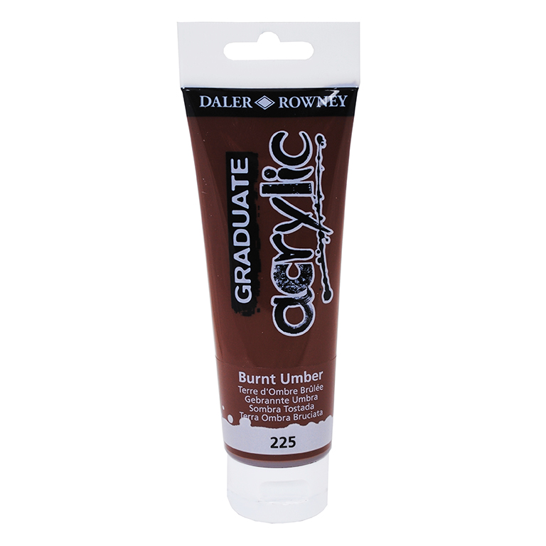 PINTURA ACRÍLICO SOMBRA TOSTADA 120ML DALER-ROWNEY 