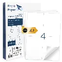 ETIQUETAS ADHESIVAS A4 RAYLU 2 POR HOJA 105x148 MM 100 HOJAS