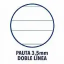 CUADERNO A4 ESPIRAL 66HJ. PAUTA 3,5MM-XXI