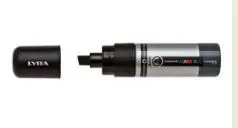 ROTULADOR ACRÍLICO LYRA MARCADOR 8MM NEGRO 