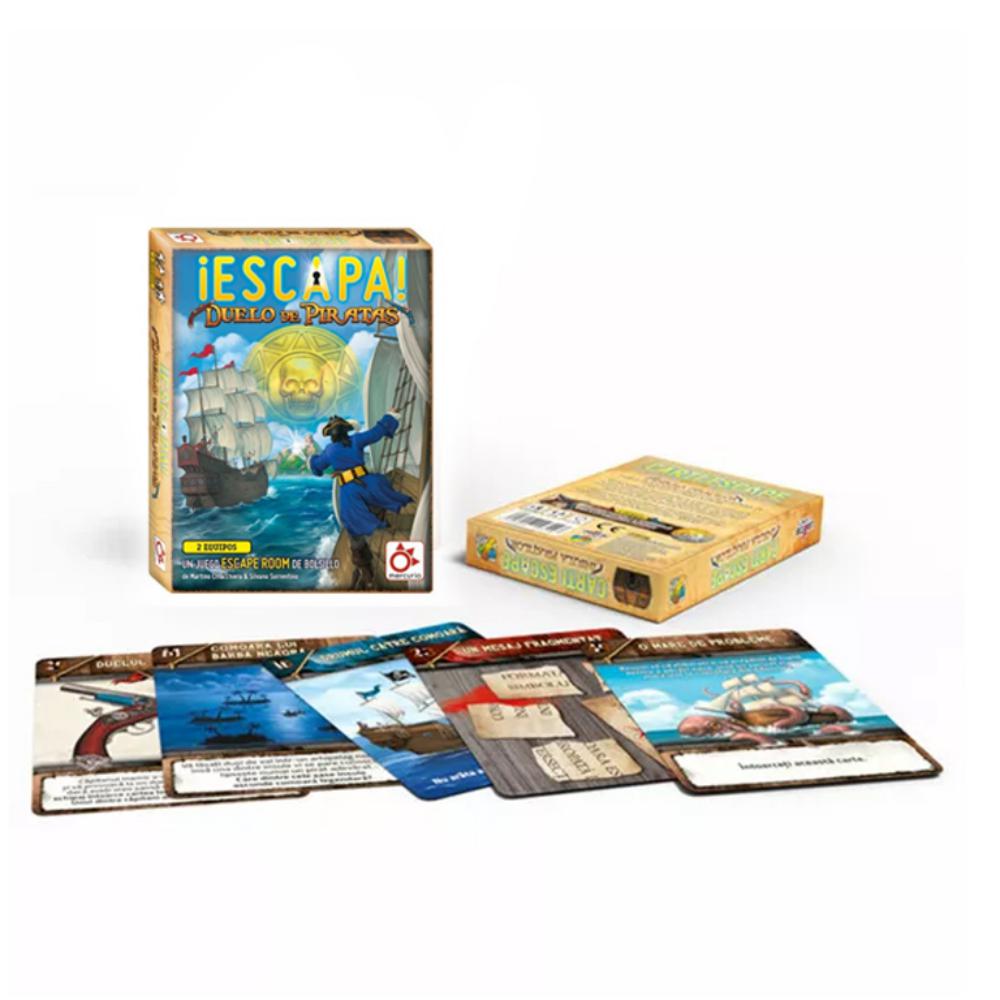 JUEGO DE CARTAS MERCURIO ESCAPA: DUELO DE PIRATAS
