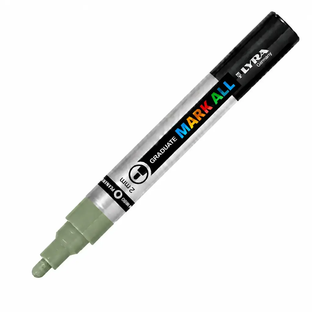 ROTULADOR ACRÍLICO LYRA 2MM SALVIA GRADUATE MARK ALL LYRA