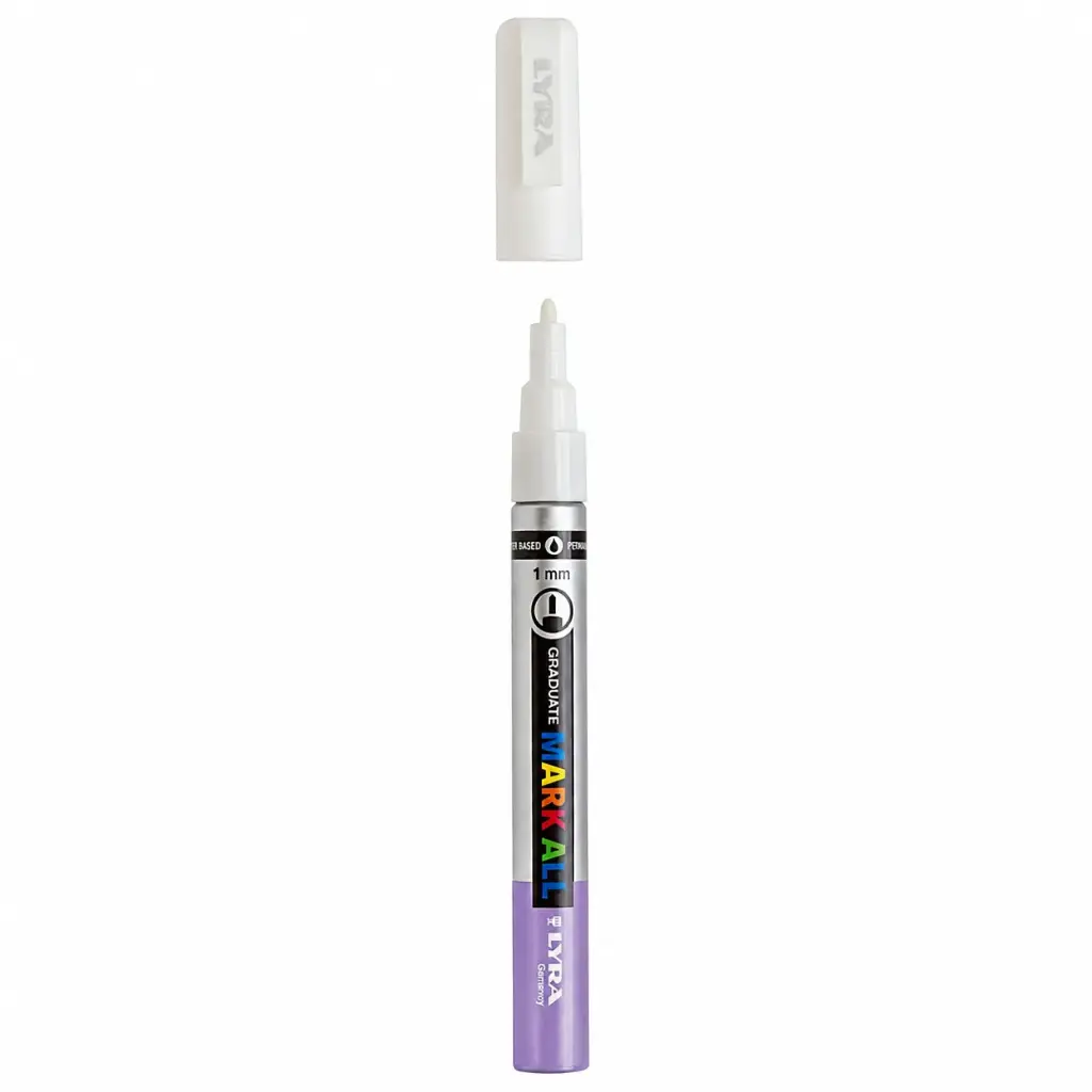 ROTULADOR ACRÍLICO LYRA 1MM LILA GRADUATE MARK ALL