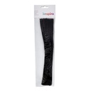 LIMPIAPIPAS CHENILLA NEGRO 4MMX30CM PACK 50U
