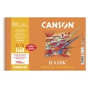 BLOC DIBUJO  BASIK GUARRO A4+ LISO ENCOLADO 150G
