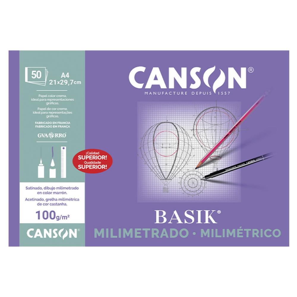 BLOC MILIMETRADO GUARRO A4 100 G/M²