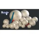 BOLA POREXPAN APLI 8 CM CON COLGADOR (PACK 1)