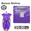 BOLSA DE DISFRAZ VIOLETA 60×90 CM 