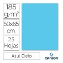 CARTULINA CANSON IRIS 50×65CM AZUL CIELO