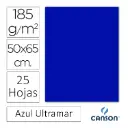 CARTULINA CANSON IRIS 50×65CM AZUL ULTRAMAR