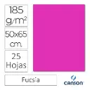 CARTULINA CANSON IRIS 50×65CM FUCSIA