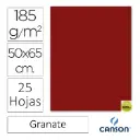 CARTULINA CANSON IRIS 50×65CM GRANATE