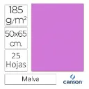CARTULINA CANSON IRIS 50×65CM MALVA