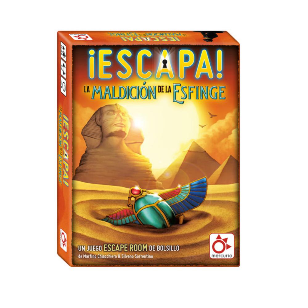 JUEGO DE MESA MERCURIO LA MALDICIÓN DE LA ESFINGE