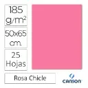 CARTULINA CANSON IRIS 50×65CM ROSA CHICLE